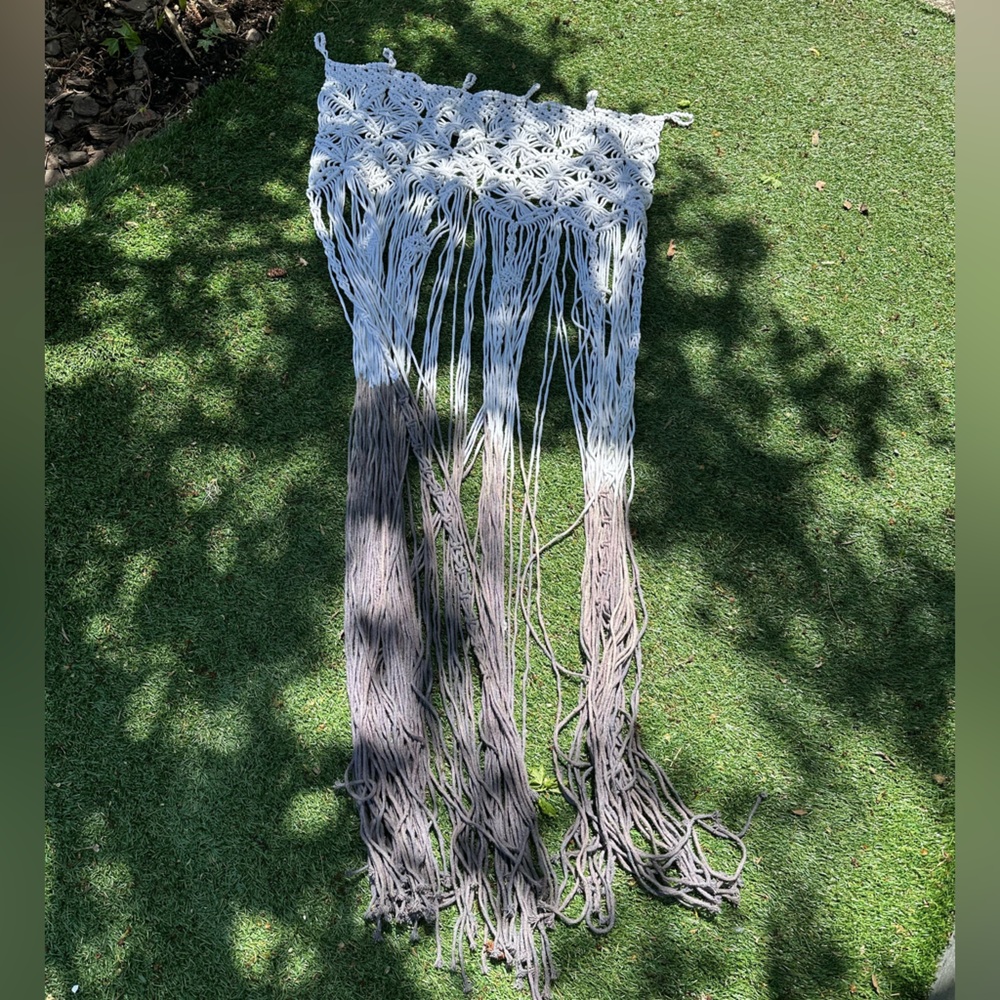 5’ Macrame Door/Window Cover